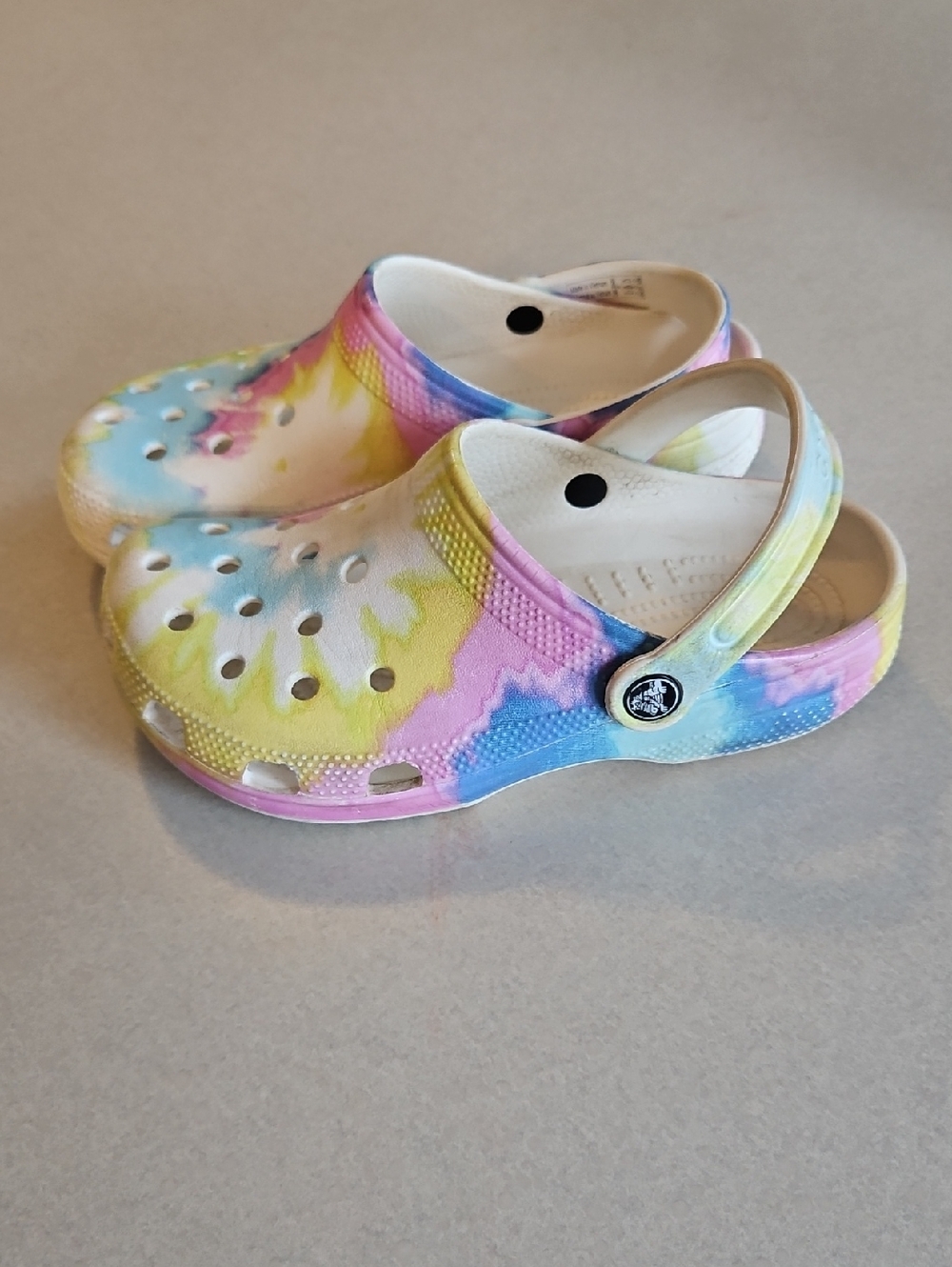 Tie Dye Crocs